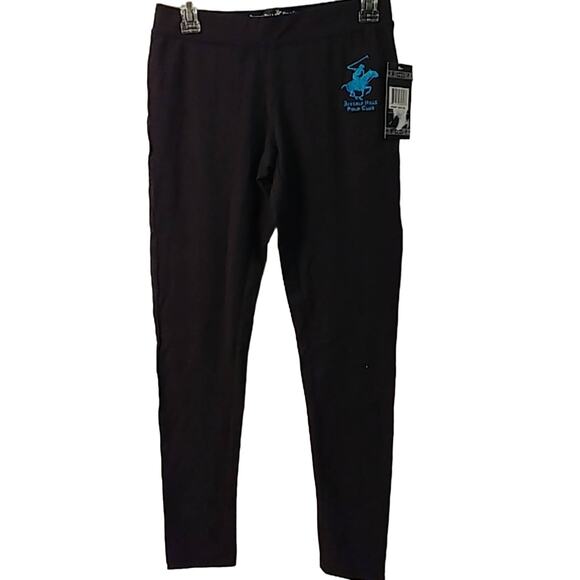 Beverly Hills Polo Club Joggers Dark Gray Blue Logo Medium - Picture 1 of 6